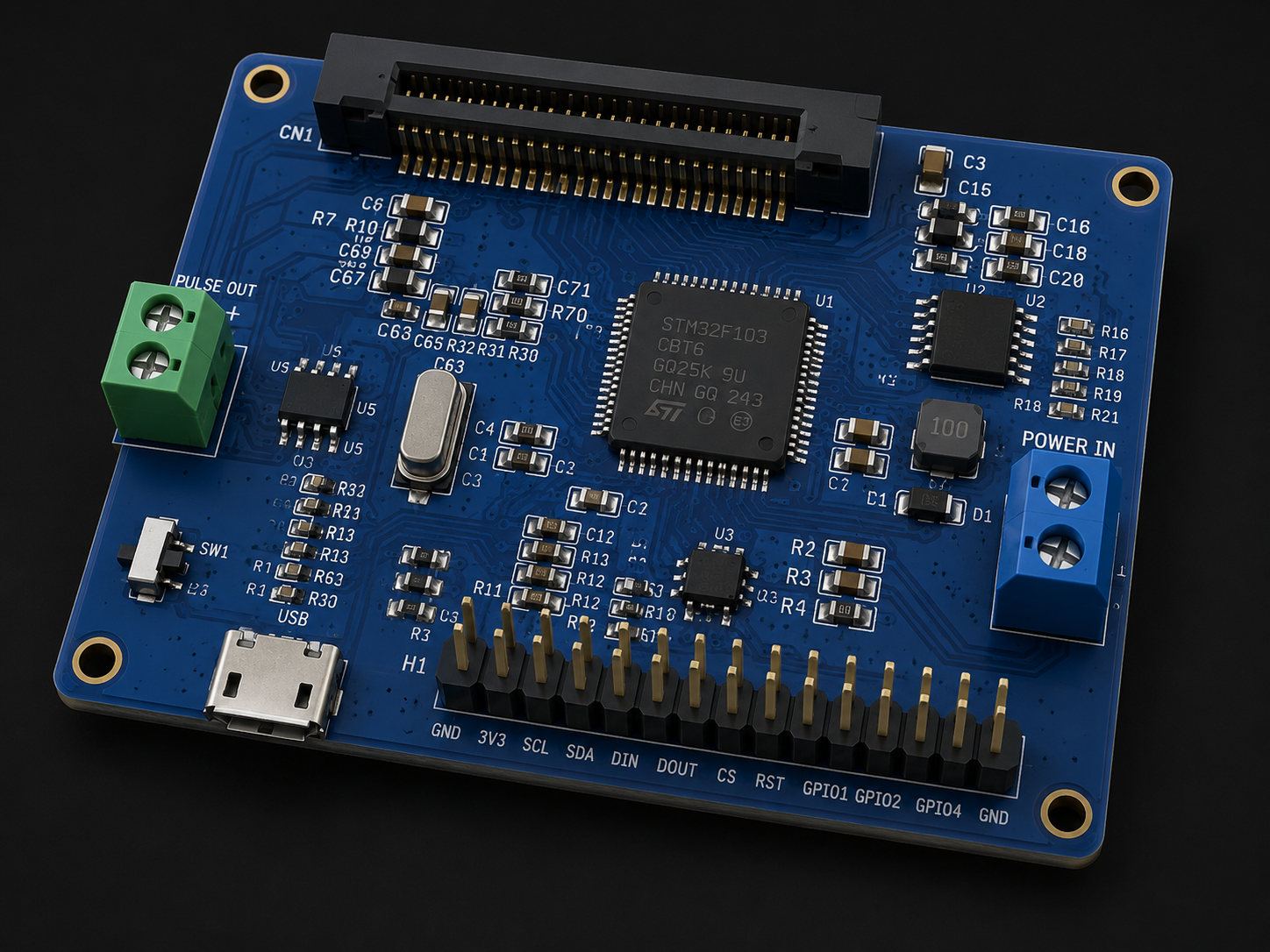 STM32 Motor Driver Engineering Detail Gallery - Item 1